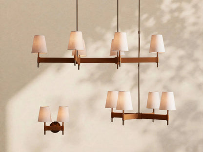 Hastings Round Chandelier - Zelno Lighting