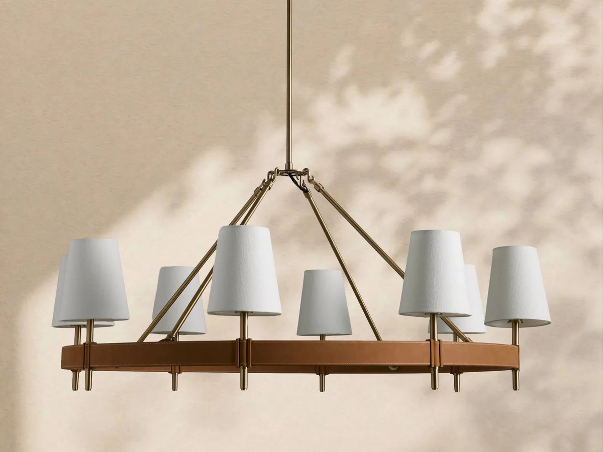 Hastings Round Chandelier - Zelno Lighting