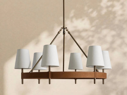 Hastings Round Chandelier - Zelno Lighting