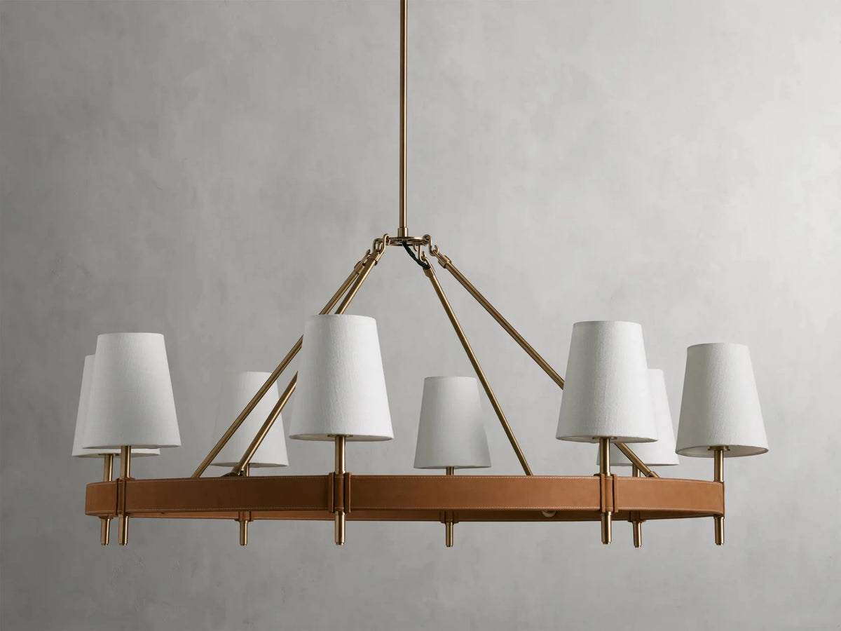 Hastings Round Chandelier - Zelno Lighting
