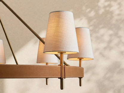 Hastings Round Chandelier - Zelno Lighting