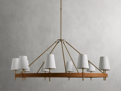 Hastings Round Chandelier - Zelno Lighting