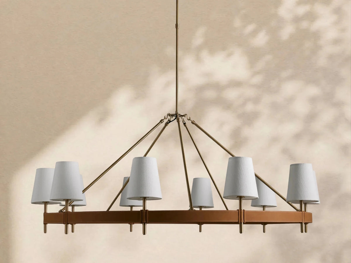 Hastings Round Chandelier - Zelno Lighting