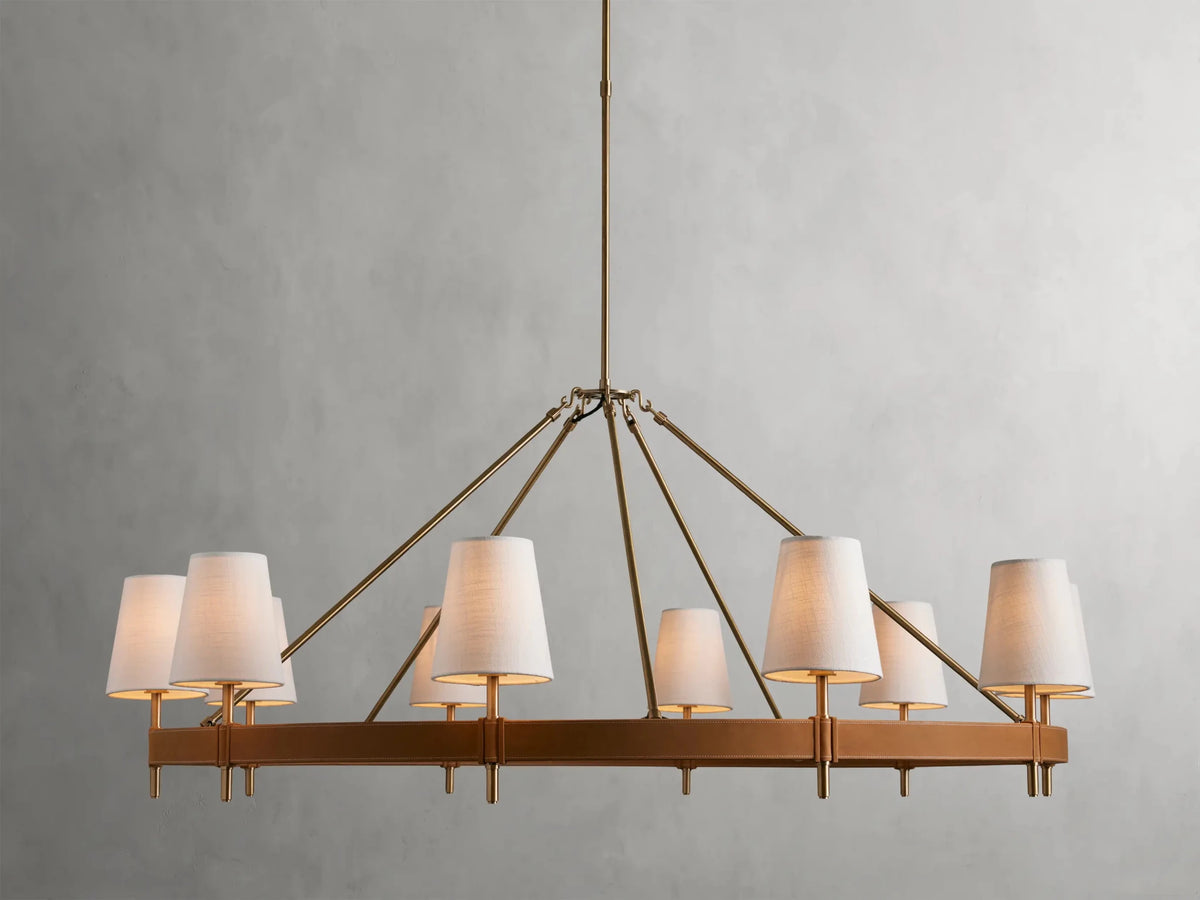 Hastings Round Chandelier - Zelno Lighting