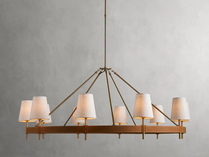 Hastings Round Chandelier - Zelno Lighting