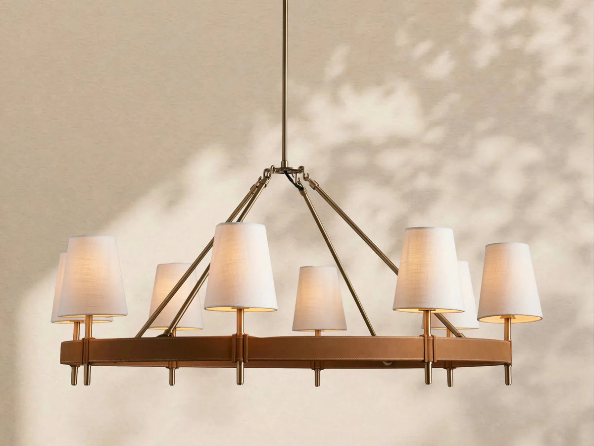 Hastings Round Chandelier - Zelno Lighting