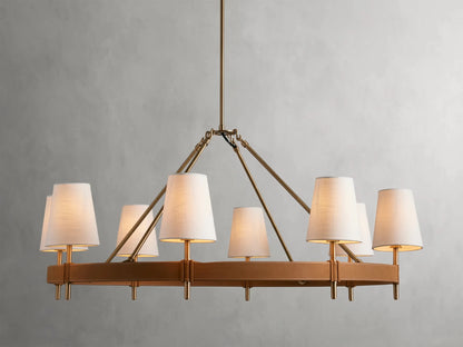 Hastings Round Chandelier - Zelno Lighting