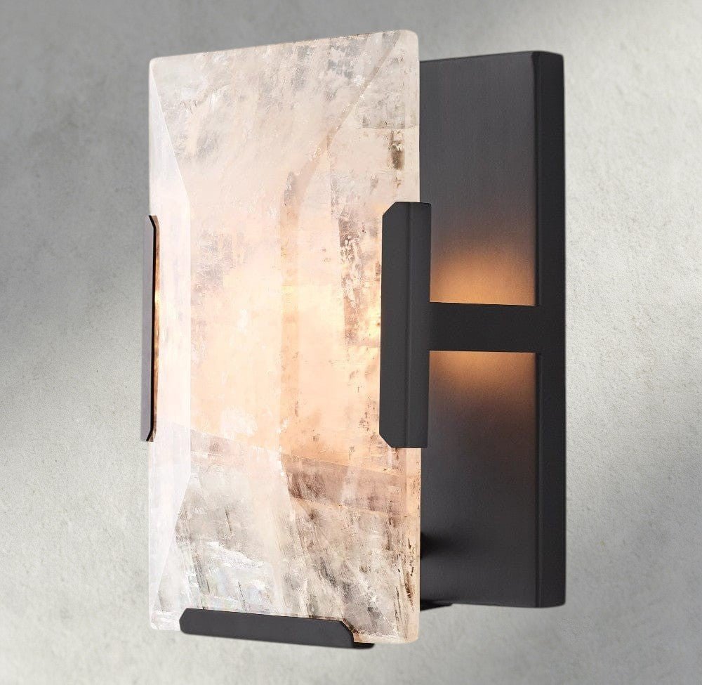 Herlow Calcite Sconce - Zelno Lighting