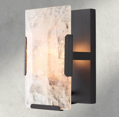 Herlow Calcite Sconce - Zelno Lighting