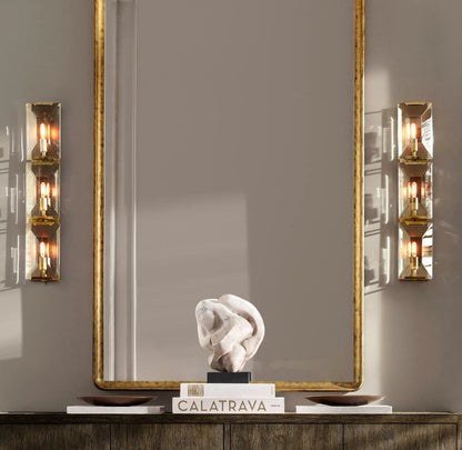 Herlow Crystal Triple Sconce - Zelno Lighting