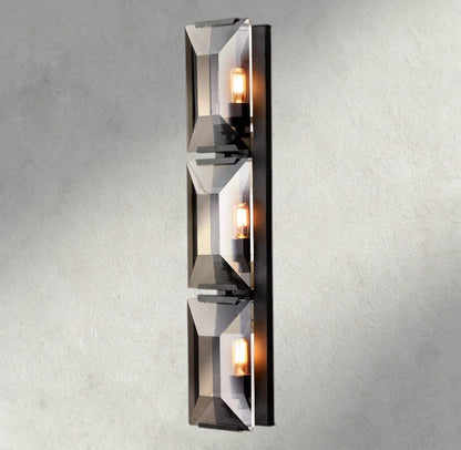Herlow Crystal Triple Sconce - Zelno Lighting