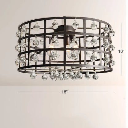 La Cage Flushmount - Zelno Lighting