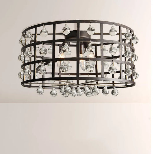 La Cage Flushmount - Zelno Lighting