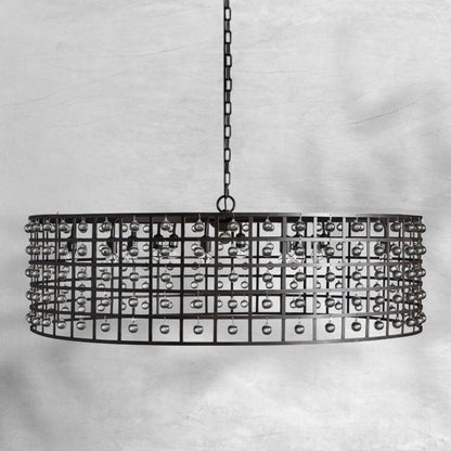 La Cage Round Chandelier 6/8/12 Light - Zelno Lighting