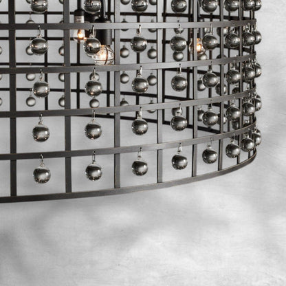 La Cage Round Chandelier 6/8/12 Light - Zelno Lighting