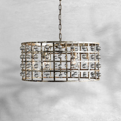 La Cage Round Chandelier 6/8/12 Light - Zelno Lighting