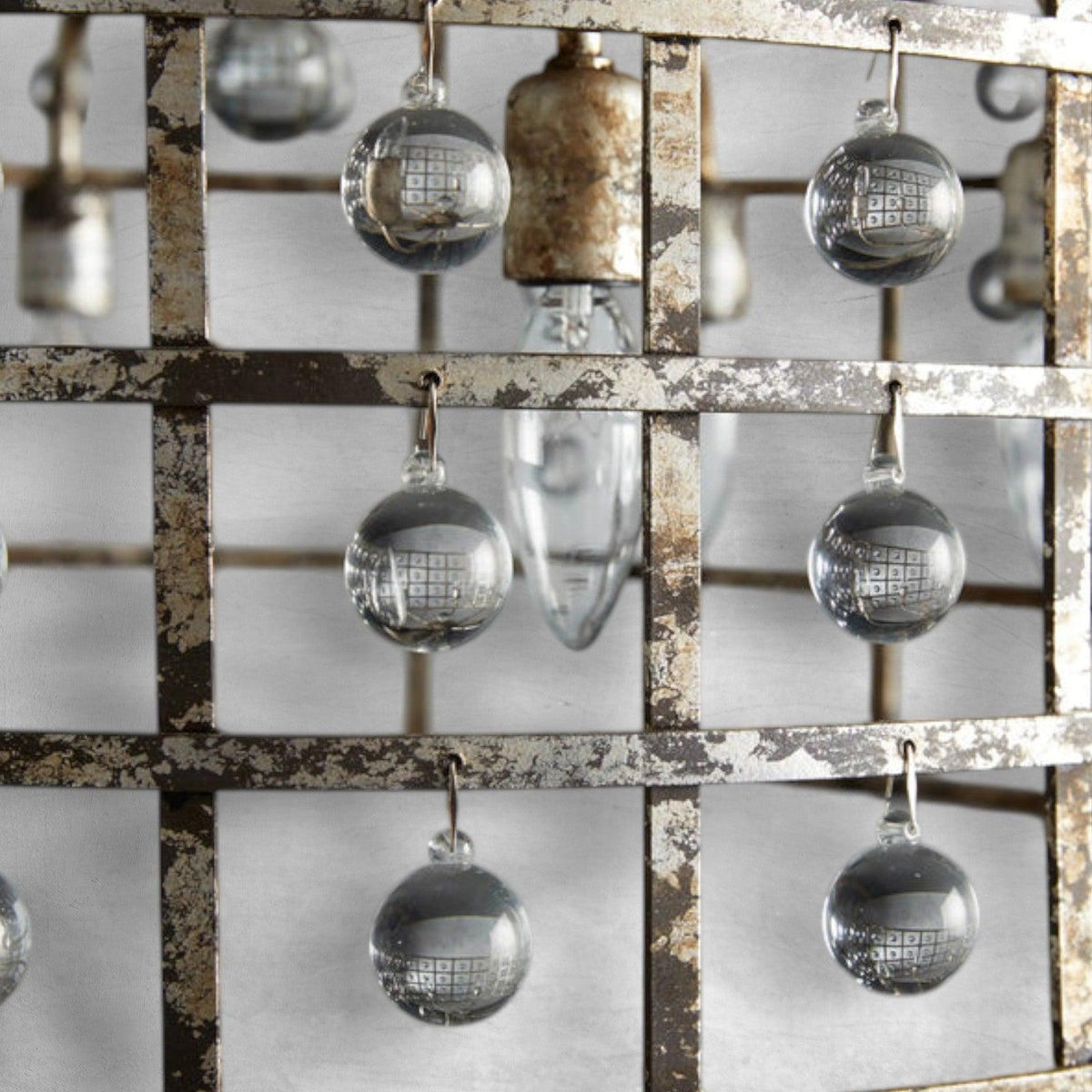 La Cage Round Chandelier 6/8/12 Light - Zelno Lighting