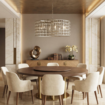 La Cage Round Chandelier 6/8/12 Light - Zelno Lighting