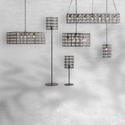 La Cage Round Chandelier 6/8/12 Light - Zelno Lighting