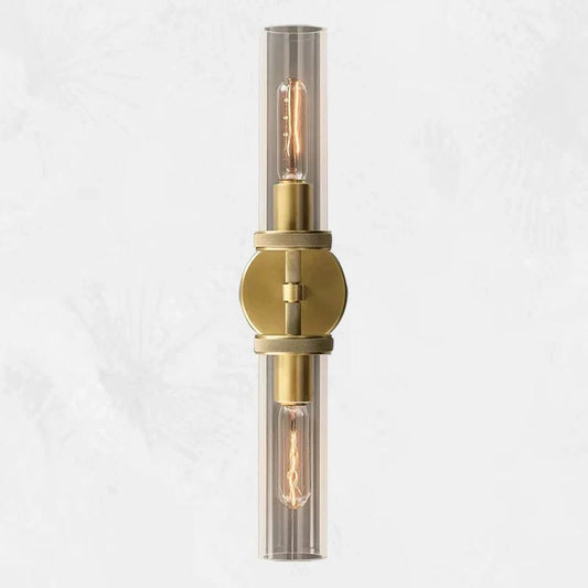 Lambo Knurled Linear Sconce - Zelno Lighting