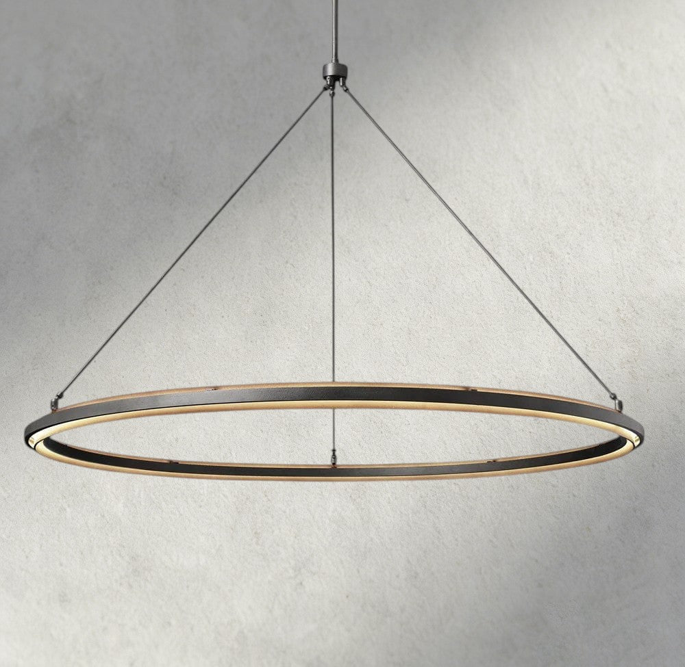 Langford 2 - Tier Round Chandelier 36", 48", 60", 2 - Tier 60" - Zelno Lighting