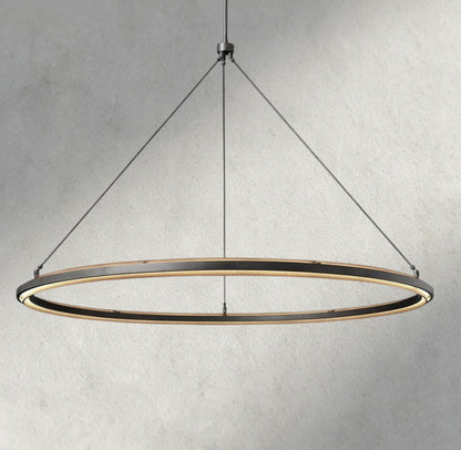Langford 2 - Tier Round Chandelier 36", 48", 60", 2 - Tier 60" - Zelno Lighting