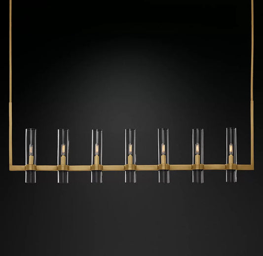 Lavelle Linear Chandelier 59" - Zelno Lighting
