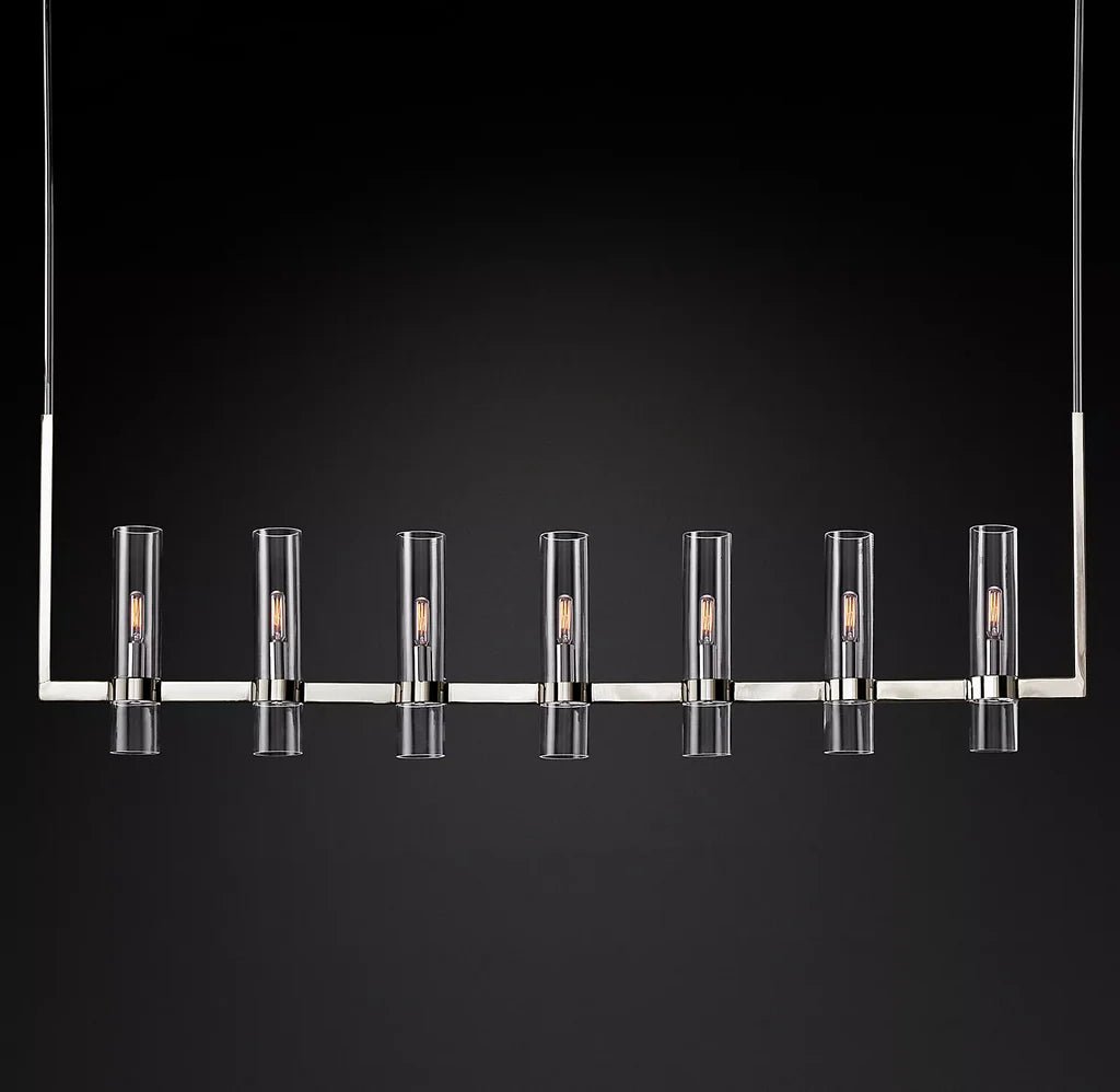 Lavelle Linear Chandelier 59" - Zelno Lighting