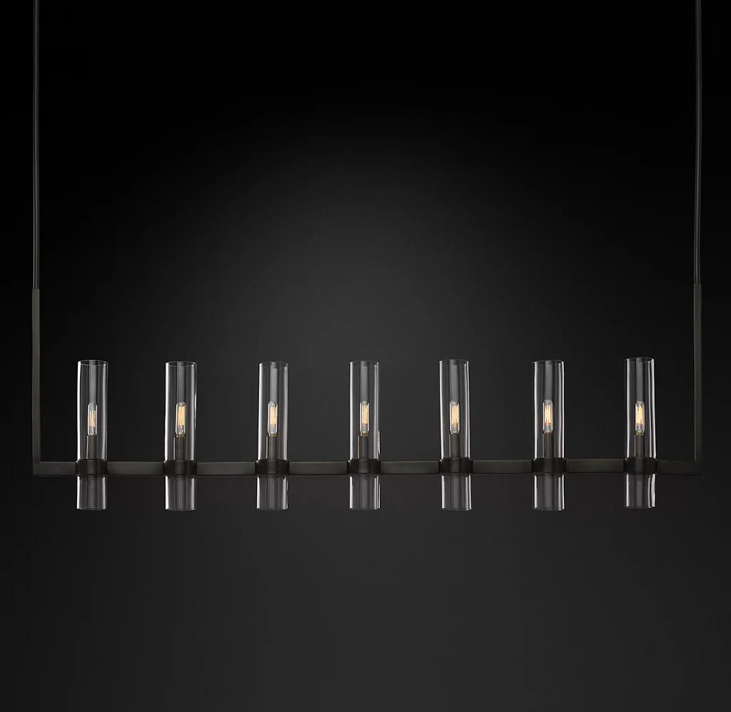 Lavelle Linear Chandelier 59" - Zelno Lighting