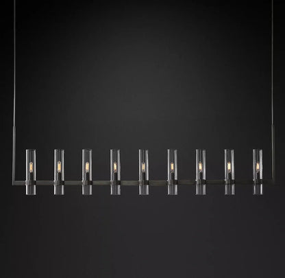 Lavelle Linear Chandelier 73" - Zelno Lighting