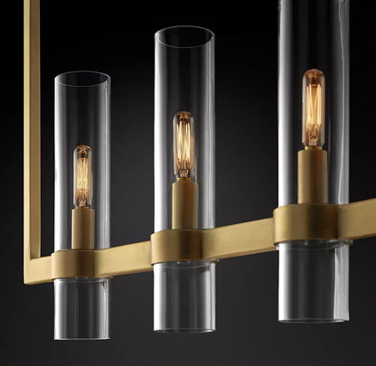 Lavelle Linear Chandelier 73" - Zelno Lighting