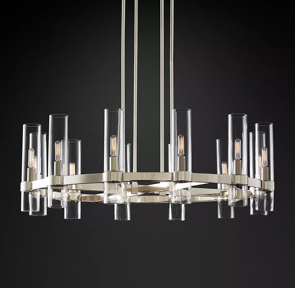 Lavelle Round Chandelier 36" - Zelno Lighting
