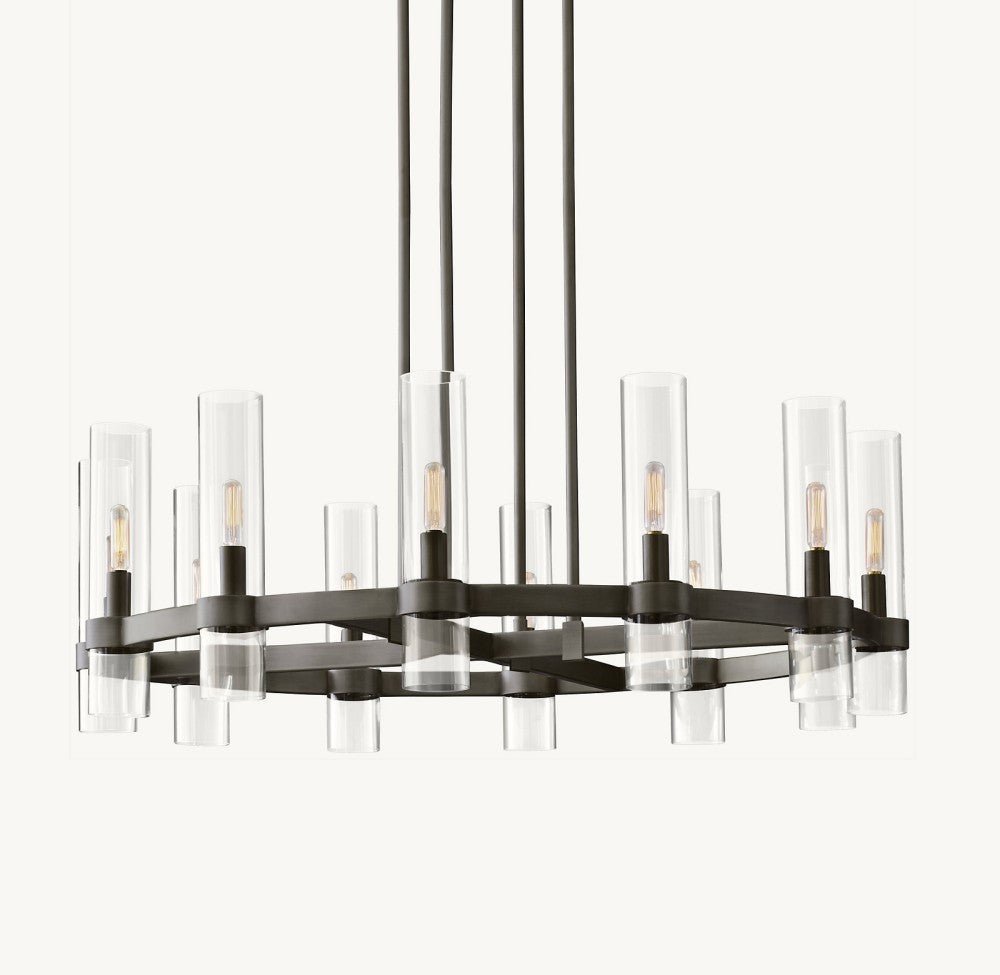 Lavelle Round Chandelier 36" - Zelno Lighting
