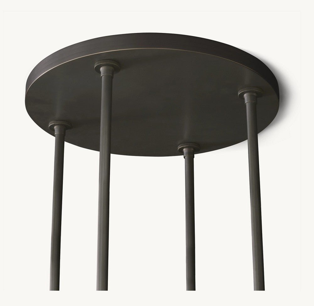 Lavelle Round Chandelier 48" - Zelno Lighting