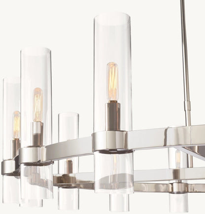 Lavelle Round Chandelier 48" - Zelno Lighting