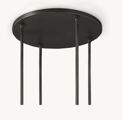 Lavelle Round Chandelier 60" - Zelno Lighting