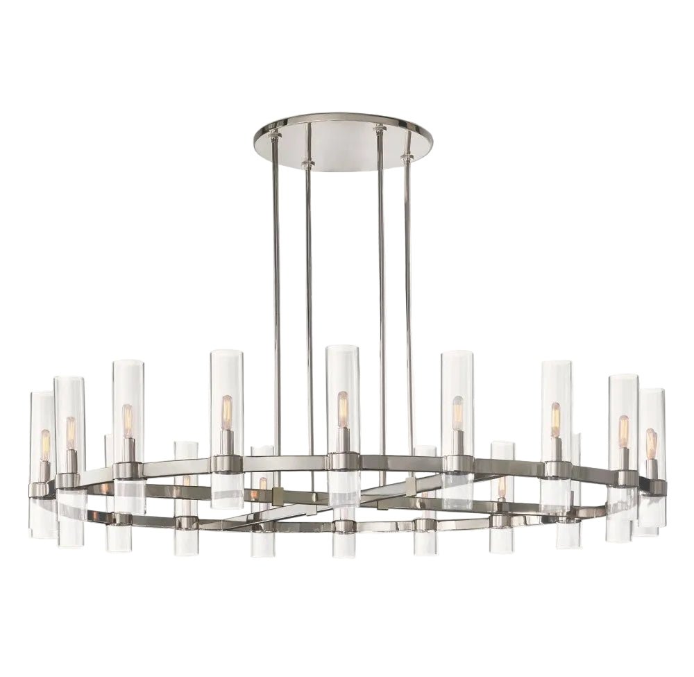 Lavelle Round Chandelier 60" - Zelno Lighting