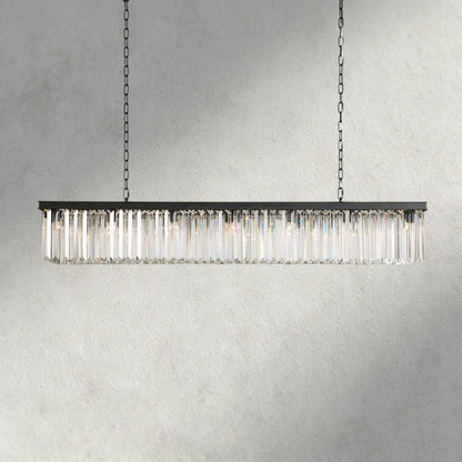 Leyland Rectangular Chandelier 60", 71.5" - Zelno Lighting
