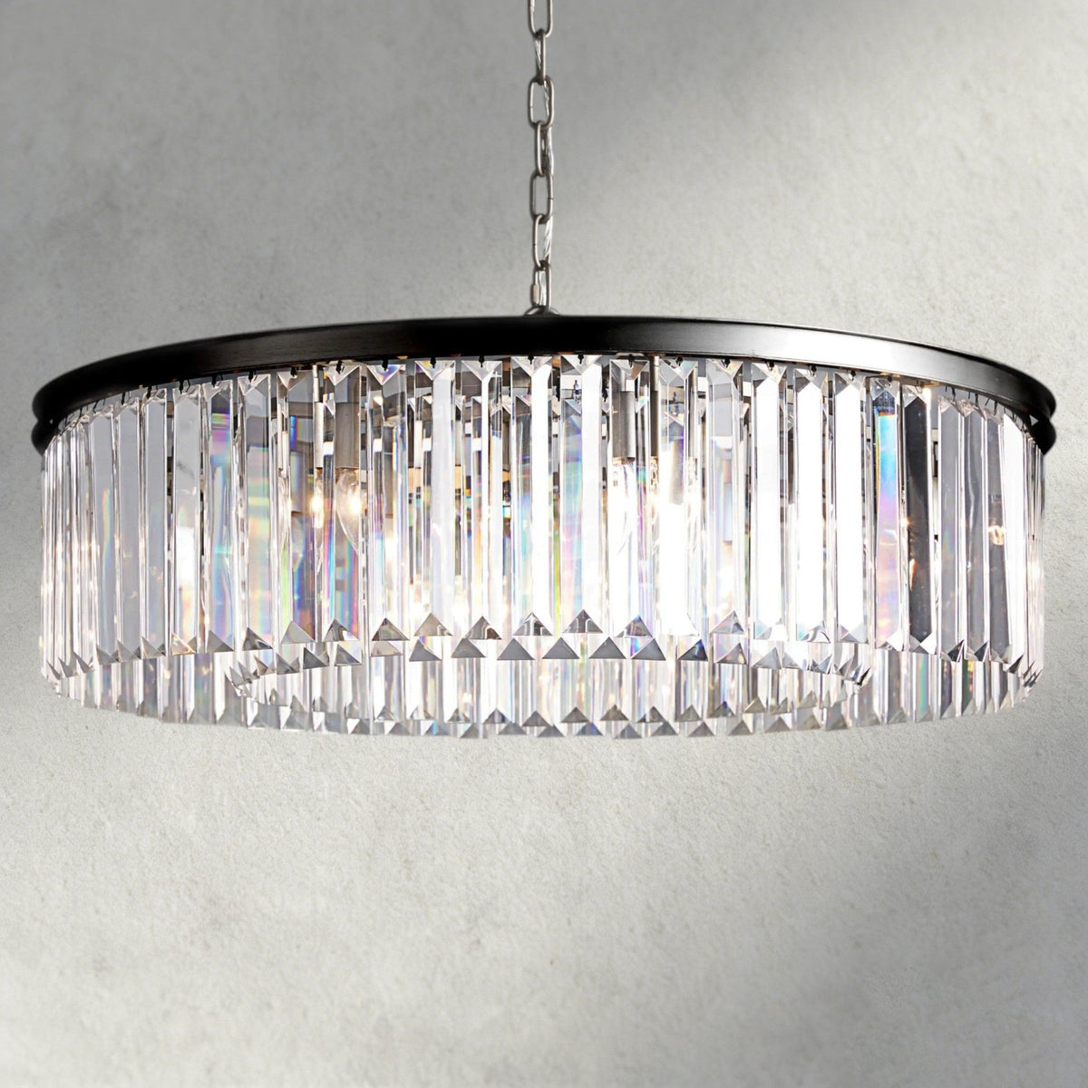 Leyland Round Chandelier - Zelno Lighting