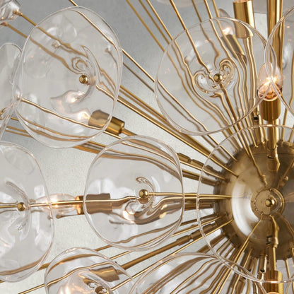 Lily Round Chandelier - Zelno Lighting