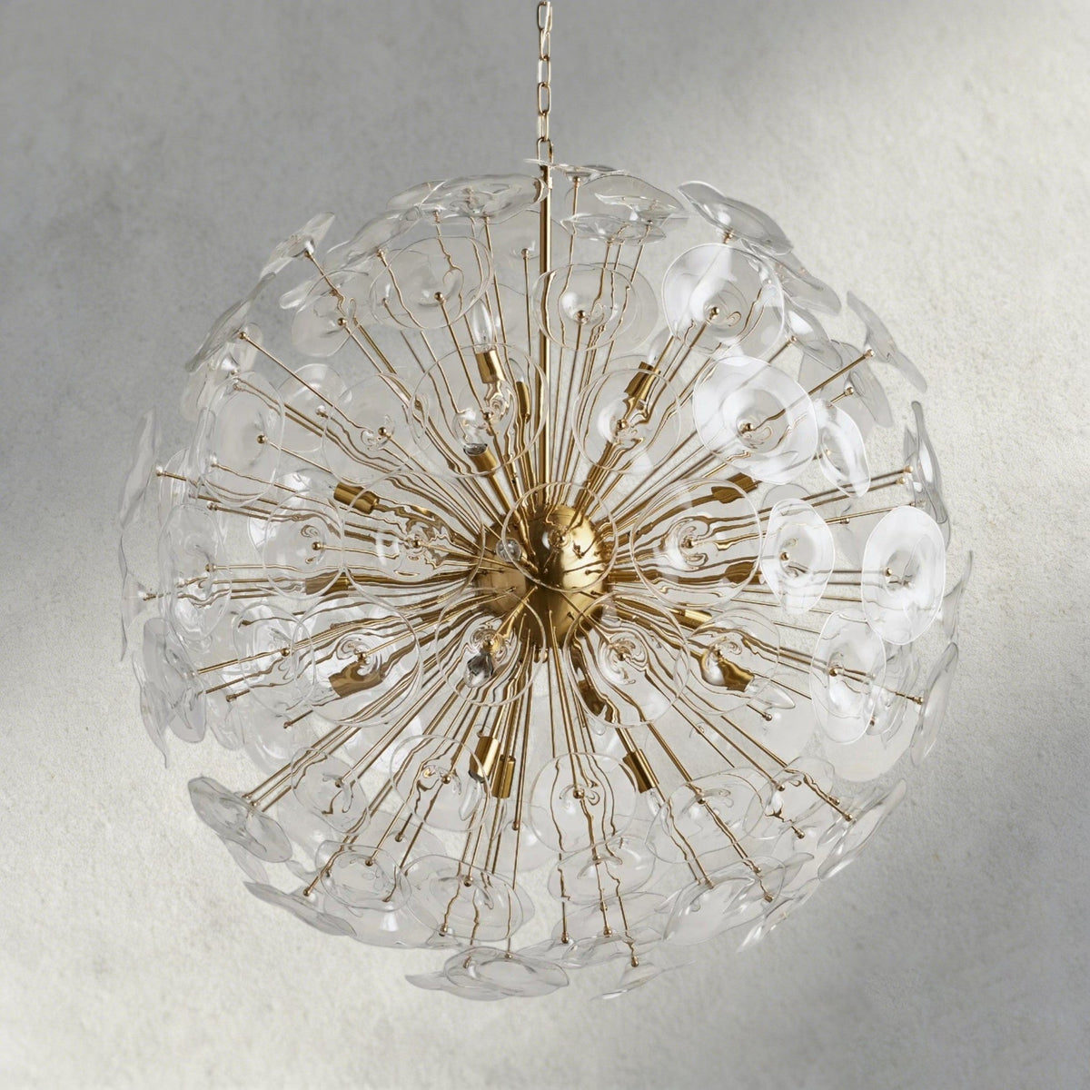 Lily Round Chandelier - Zelno Lighting