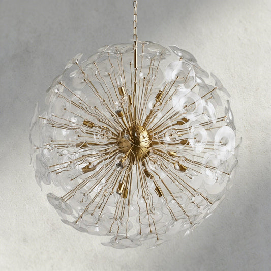 Lily Round Chandelier - Zelno Lighting