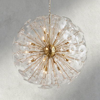 Lily Round Chandelier - Zelno Lighting