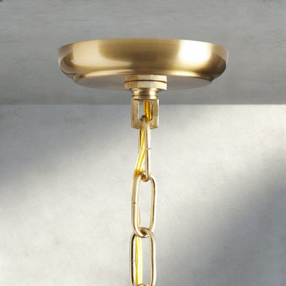 Lily Round Chandelier - Zelno Lighting