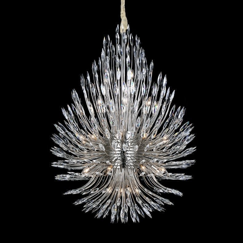 Lily Starburst Crystal Sputnik Chandelier - Zelno Lighting