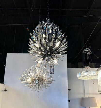 Lily Starburst Crystal Sputnik Chandelier - Zelno Lighting