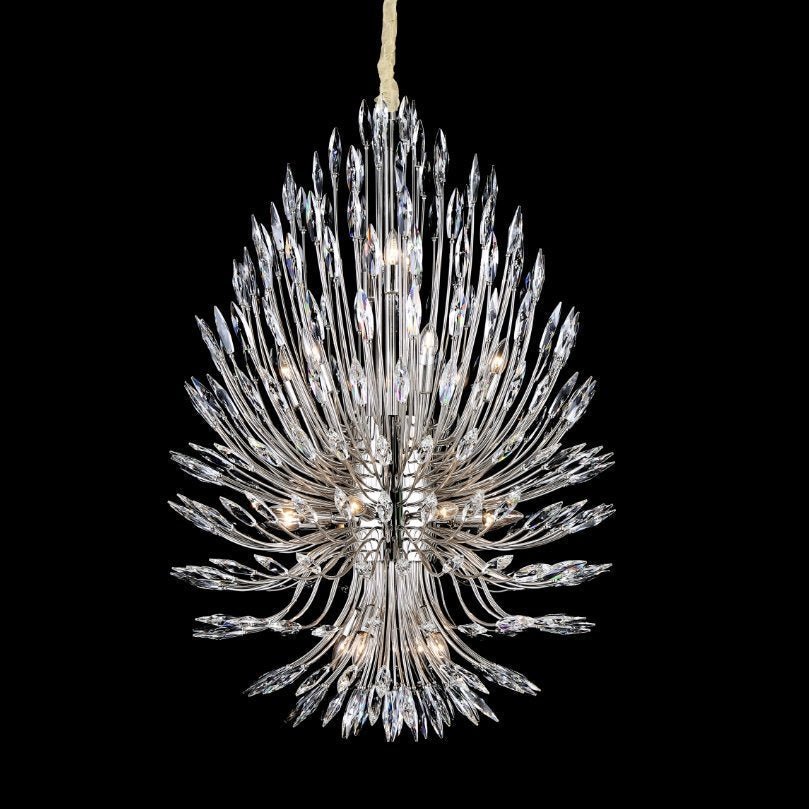 Lily Starburst Crystal Sputnik Chandelier - Zelno Lighting