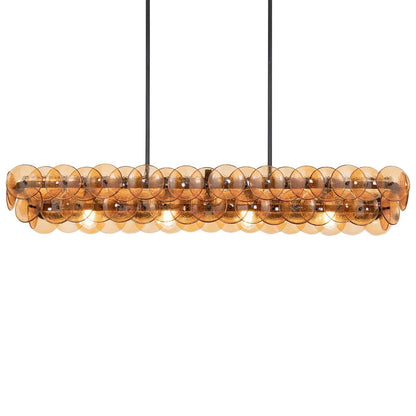 Loren Linear Chandelier - Zelno Lighting