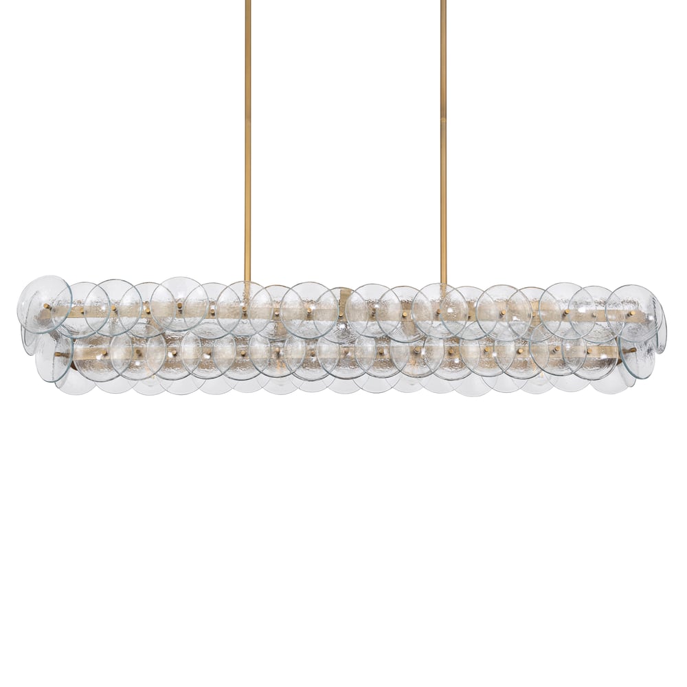 Loren Linear Chandelier - Zelno Lighting