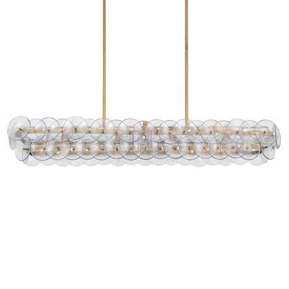 Loren Linear Chandelier - Zelno Lighting